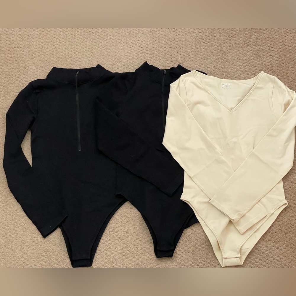 NWOT OQQ Bodysuits L XL